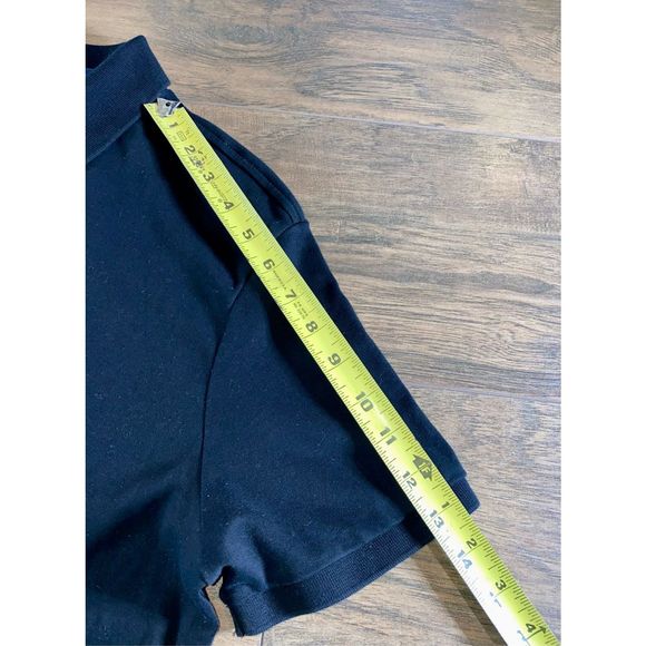 Men’s Cotton Ralph Lauren Polo Shirt Black Size Large - Picture 4 of 7
